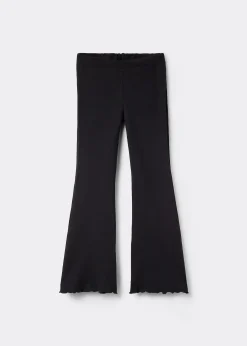 Thermo-Leggings mit Schlag für Mädchen