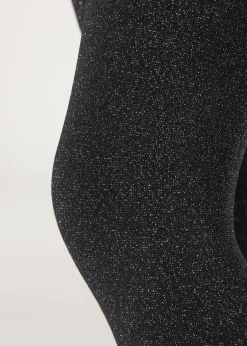 Thermostrumpfhose mit Glitzer für Mädchen