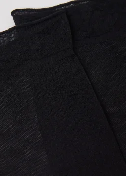 Transparente kurze Socken