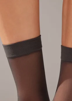 Transparente Socken 20 Denier