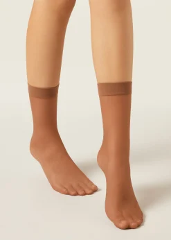 Transparente Socken 20 Denier