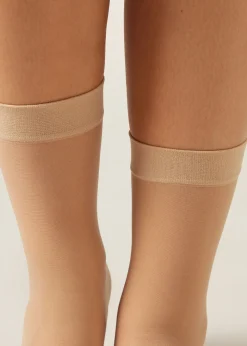 Transparente Socken 20 Denier