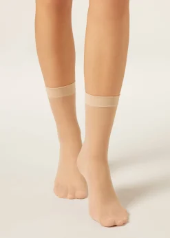 Transparente Socken 20 Denier