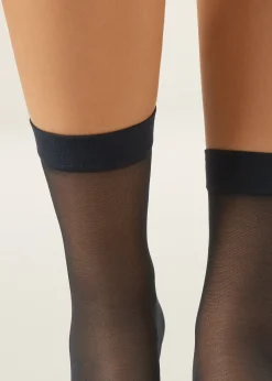 Transparente Socken 20 Denier