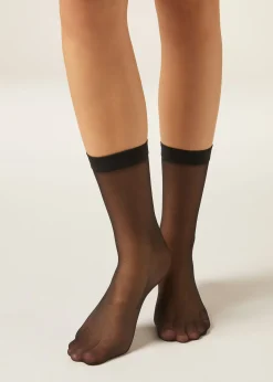 Transparente Socken 20 Denier