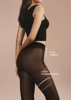 Transparente Strumpfhose Control Top Sculpt 30 Denier