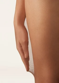 Transparente Strumpfhose Control Top Sculpt 30 Denier