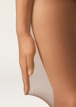 Transparente Strumpfhose 40 Denier Nude Feeling