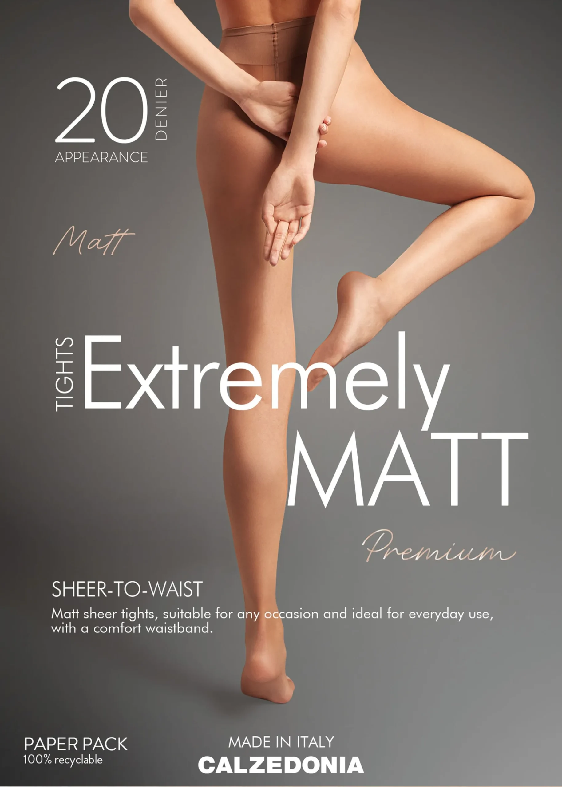 Transparente Strumpfhose Matt 20 Denier