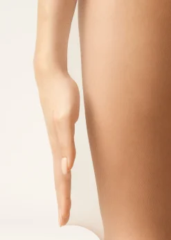 Transparente Strumpfhose Second Skin Matt Resistance 15 Denier
