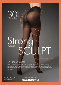 Transparente Strumpfhose Strong Sculpt 30 Denier