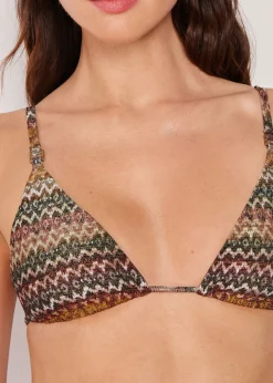 Triangel-Bikinioberteil Elegant Ethnic