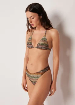 Triangel-Bikinioberteil Elegant Ethnic