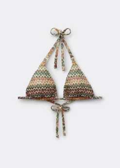 Triangel-Bikinioberteil Elegant Ethnic