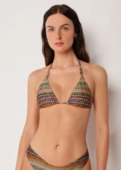 Triangel-Bikinioberteil Elegant Ethnic