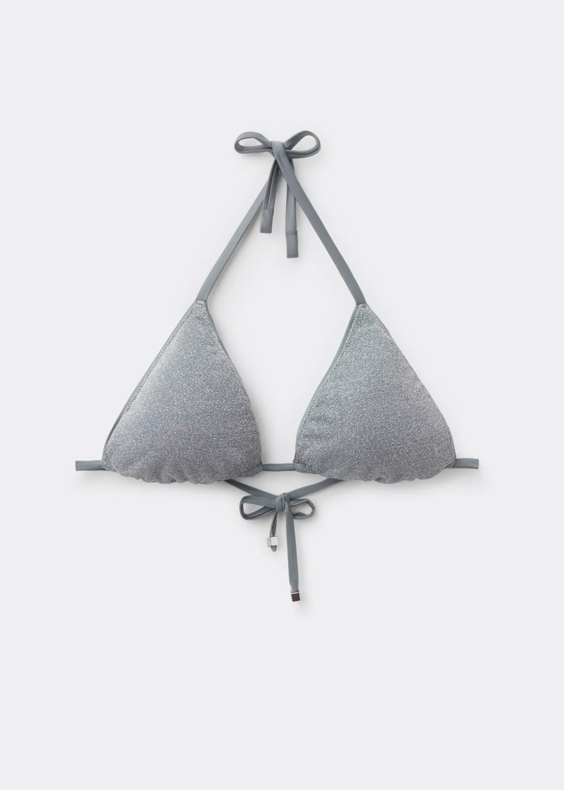Triangel-Bikinioberteil Metallic Glow