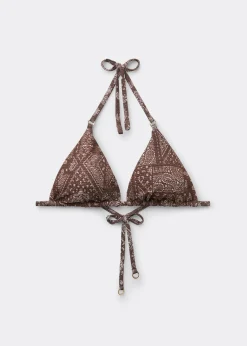 Triangel-Bikinioberteil Paisley
