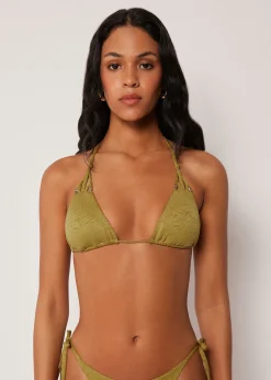 Triangel-Bikinioberteil Wild Jungle