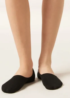 Unisex-Füßlinge aus Baumwolle und Leinen
