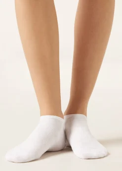 Unisex-Sneakersocken aus Baumwolle und Leinen
